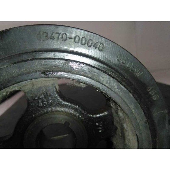 Recambio de polea cigueñal para toyota avensis berlina (t 22) 1.8 16v cat referencia OEM IAM 134700D040  