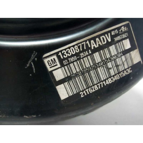 Recambio de servofreno para opel zafira tourer selective referencia OEM IAM 13308771  ATE
