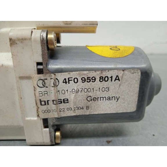 Recambio de motor elevalunas trasero izquierdo para audi a6 berlina (4f2) 3.0 tdi quattro (165kw) referencia OEM IAM 4F0959801A 