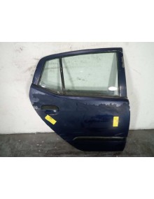 Recambio de puerta trasera derecha para hyundai i10 1.2 cat referencia OEM IAM 770040X050 PINTURA MAL  2
