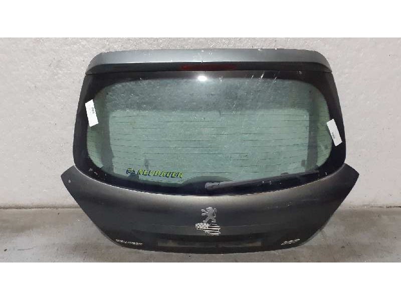 Recambio de porton trasero para peugeot 207 confort referencia OEM IAM 8701CS VERDE 