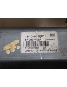 Recambio de elevalunas delantero derecho para seat toledo (5p2) stylance / style referencia OEM IAM 5P0837402A   2