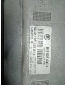 Recambio de centralita motor uce para skoda fabia (6y2/6y3) classic referencia OEM IAM 047906033K 5WP4025012 SIEMENS 2