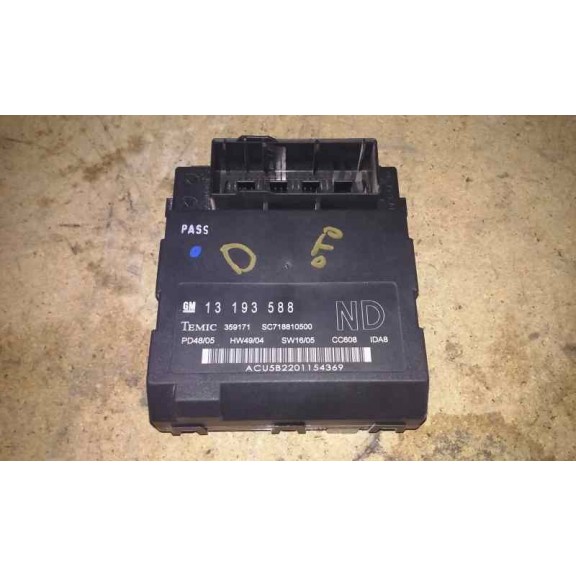 Recambio de modulo confort para opel vectra c berlina referencia OEM IAM 13193588  