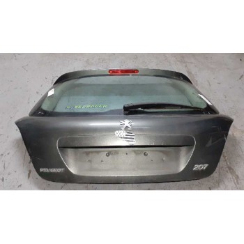 Recambio de porton trasero para peugeot 207 confort referencia OEM IAM 8701CS VERDE 