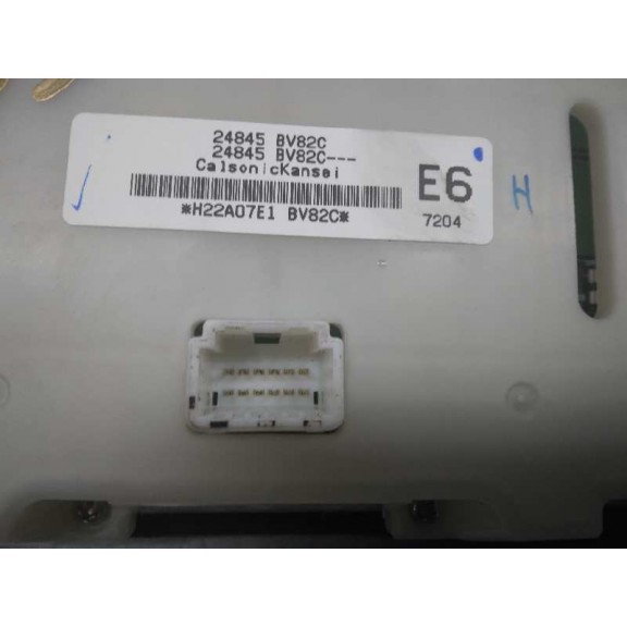 Recambio de mando climatizador para nissan juke (f15) acenta referencia OEM IAM 24845BV82C  