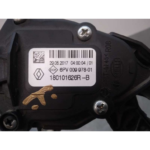 Recambio de potenciometro pedal para nissan nv 400 l1h1 2,8t pro referencia OEM IAM 180101626R 6 PINES 