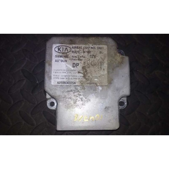 Recambio de centralita airbag para kia sorento 2.4 16v cat referencia OEM IAM 62S0036026A  