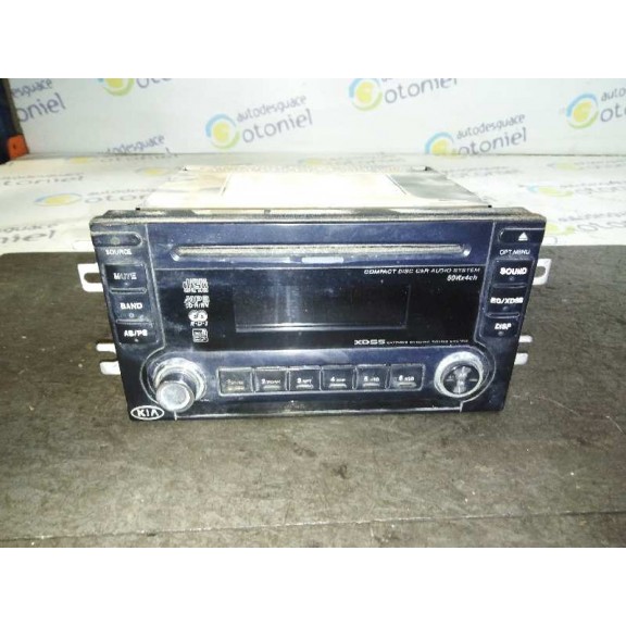 Recambio de sistema audio / radio cd para kia carens 2.0 crdi ex monovolumen referencia OEM IAM   