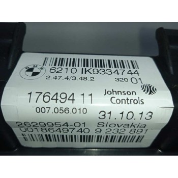 Recambio de cuadro instrumentos para bmw serie 1 lim. (f20) 116d efficientdynamics edition referencia OEM IAM 17649411 / 5145927