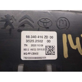 Recambio de mando climatizador para opel combo cargo (e) active referencia OEM IAM 98340416ZD  