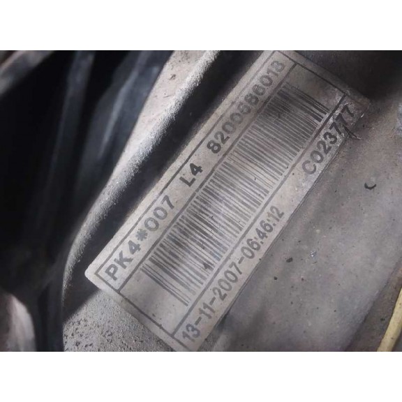 Recambio de caja cambios para renault laguna iii dynamique referencia OEM IAM PK4007 185.112KM 6V
