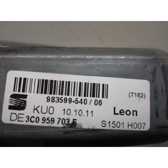 Recambio de motor elevalunas trasero derecho para seat leon (1p1) fr referencia OEM IAM 3C0959703E E840311207 983599540