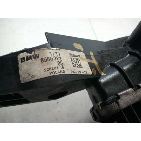 Recambio de radiador agua para mini mini (f56) one d referencia OEM IAM 8586322 17118586322 