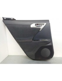 Recambio de guarnecido puerta trasera izquierda para lexus ct 200h referencia OEM IAM 67726X1B05  