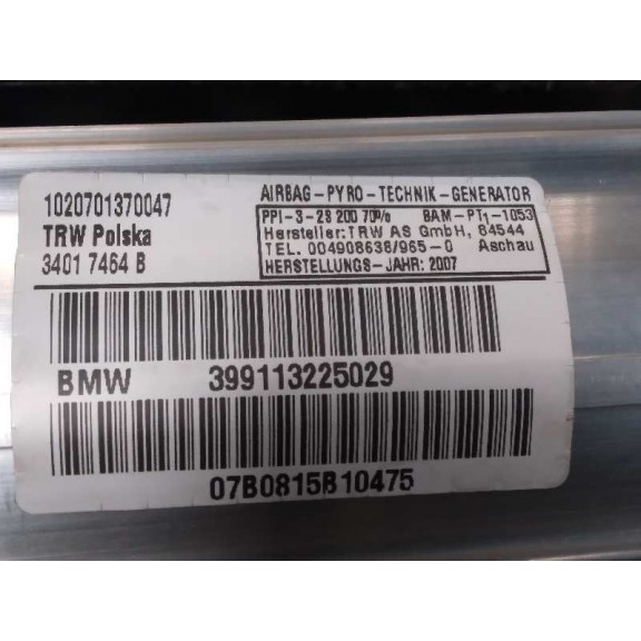 Recambio de salpicadero para bmw serie 3 berlina (e90) 325xi referencia OEM IAM 34017464B 34017464B 399113225029