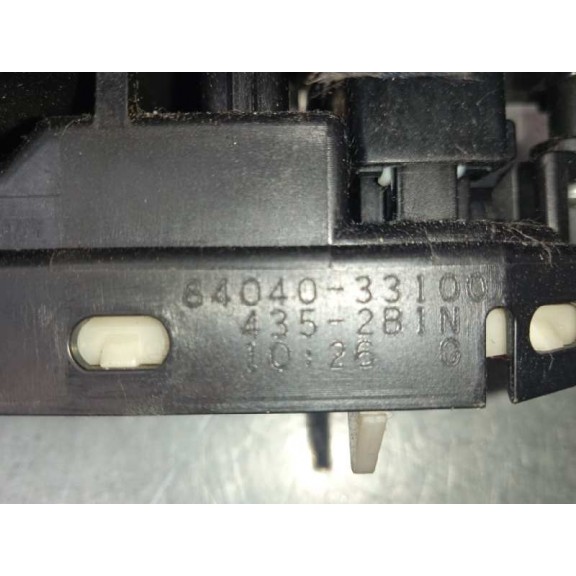 Recambio de mando elevalunas delantero izquierdo para lexus ct 200h referencia OEM IAM 8404060160 8404033100 4 TECLAS