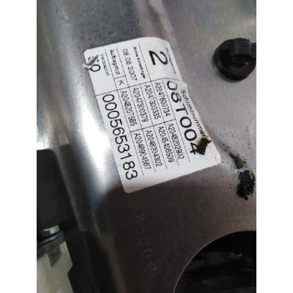 Recambio de elevalunas trasero izquierdo para mercedes-benz clase c (w204) berlina c 220 cdi (204.008) referencia OEM IAM A20476