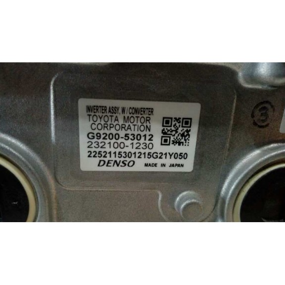 Recambio de modulo electronico para lexus is 300h referencia OEM IAM G920053012 33.000KM 2321001230