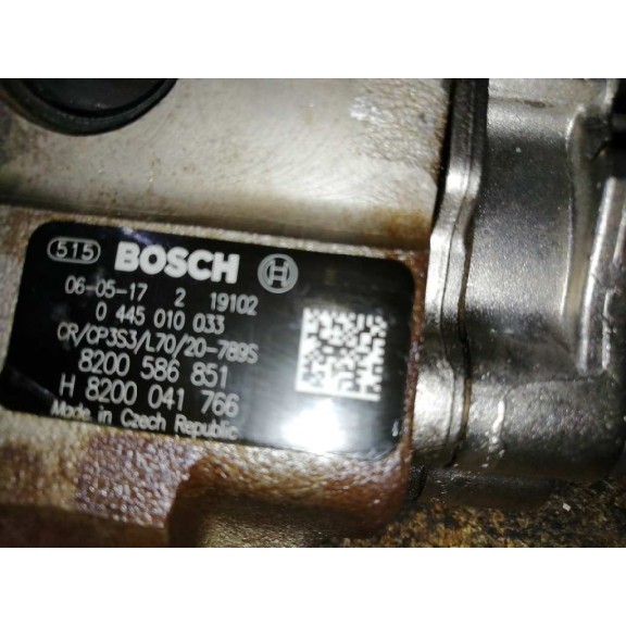 Recambio de bomba inyeccion para renault laguna ii grandtour (kg0) 2.2 dci turbodiesel referencia OEM IAM 0445010033  