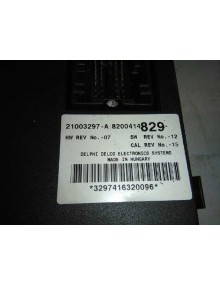 Recambio de modulo electronico para renault espace iv (jk0) dynamique referencia OEM IAM 8200414829  UCH 2