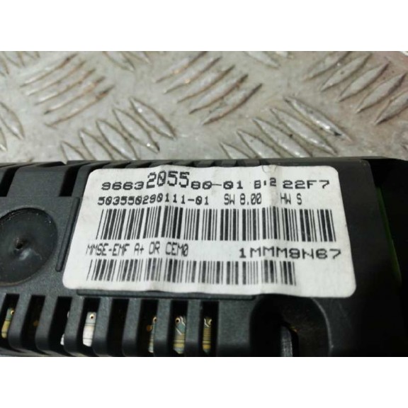 Recambio de display para peugeot 207 confort referencia OEM IAM 9663205580  