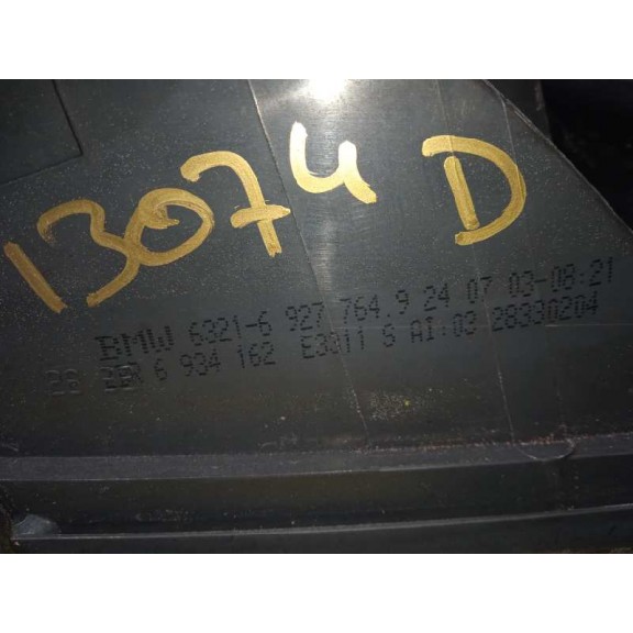 Recambio de piloto trasero derecho para bmw serie 3 compact (e46) 320td referencia OEM IAM 63216927764 AHUMADO 