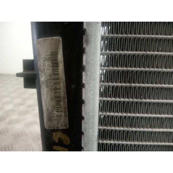 Recambio de radiador agua para fiat doblo ii cargo (263) furgón base referencia OEM IAM 896065000  