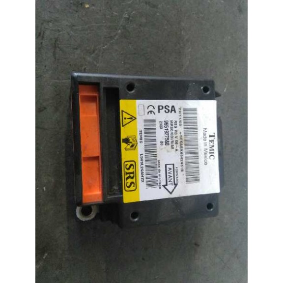 Recambio de centralita airbag para citroën c3 1.4 hdi 16v exclusive referencia OEM IAM 9651927580  