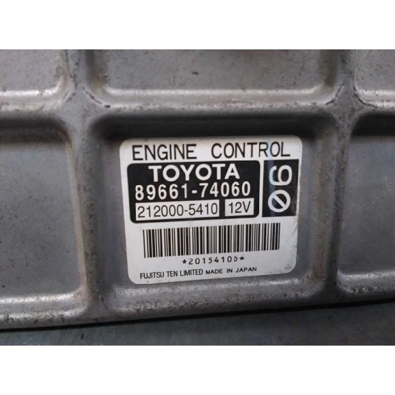 Recambio de centralita motor uce para toyota iq básico referencia OEM IAM 8966174060  
