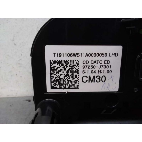 Recambio de mando climatizador para kia xceed tech referencia OEM IAM 97250J7301  