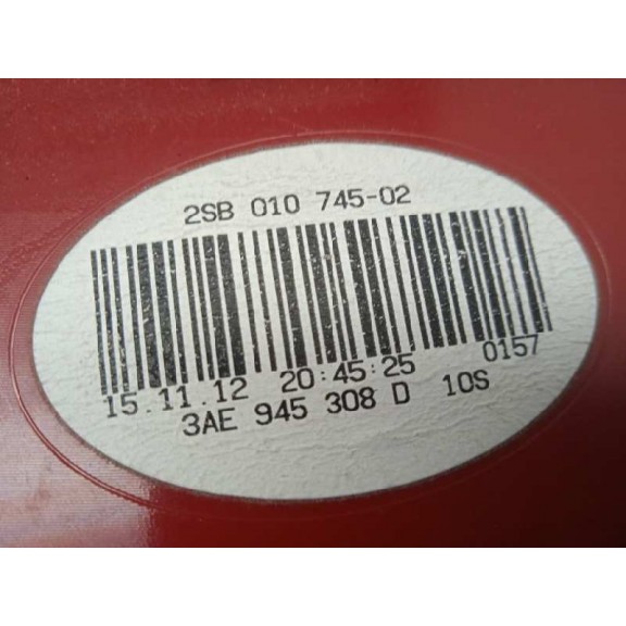 Recambio de piloto trasero derecho interior para volkswagen passat lim. (362) advance bluemotion referencia OEM IAM 3AE945308C 3