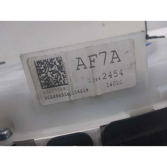 Recambio de cuadro instrumentos para opel zafira tourer selective referencia OEM IAM 13442454  