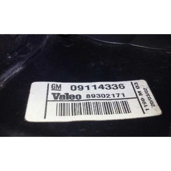 Recambio de piloto trasero izquierdo para opel corsa c club referencia OEM IAM 09114336 3P 