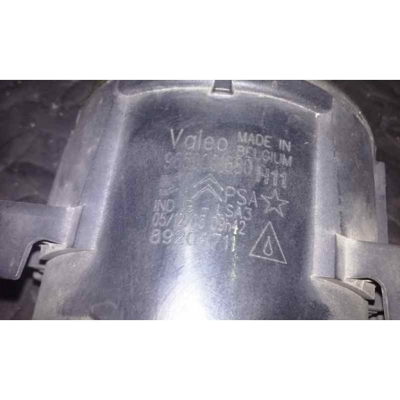 Recambio de faro antiniebla izquierdo para citroën xsara picasso 1.6 hdi 90 sx referencia OEM IAM   
