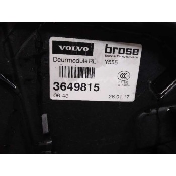 Recambio de elevalunas trasero izquierdo para volvo v40 inscription referencia OEM IAM 3649815 ELECTRICO 6 PINES