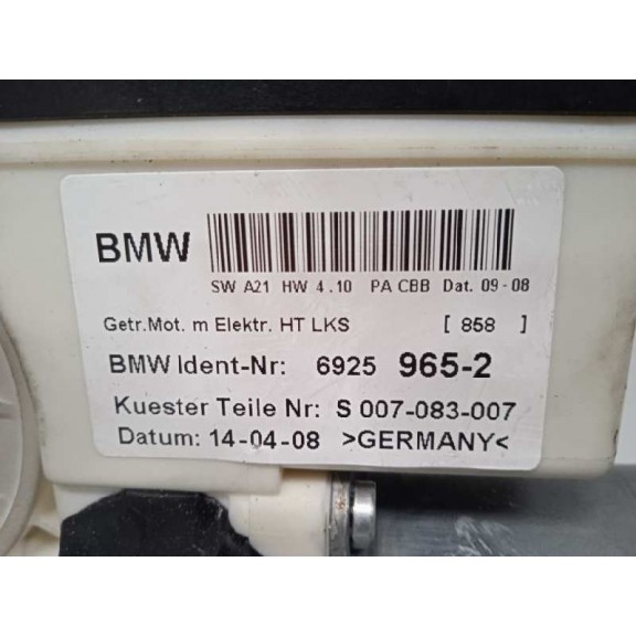 Recambio de motor elevalunas trasero izquierdo para bmw x3 (e83) 2.0d referencia OEM IAM 69259652 69259652 6 PINS
