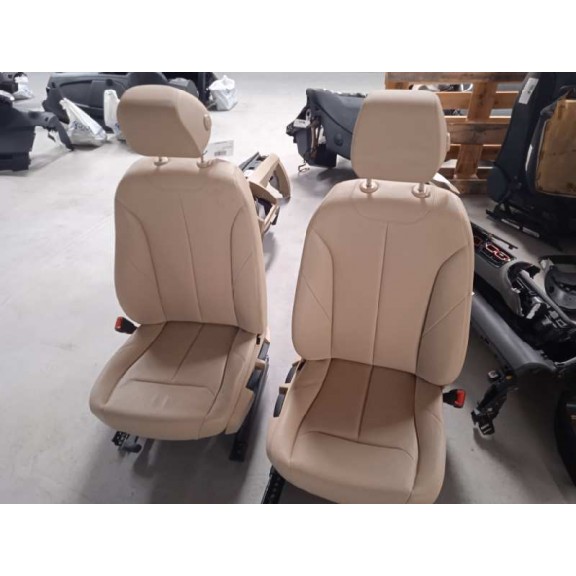 Recambio de juego asientos completo para bmw serie 3 lim. (f30) 320i referencia OEM IAM  CUERO BEIGE 