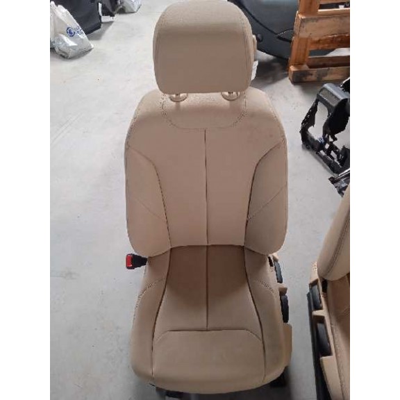 Recambio de juego asientos completo para bmw serie 3 lim. (f30) 320i referencia OEM IAM  CUERO BEIGE 