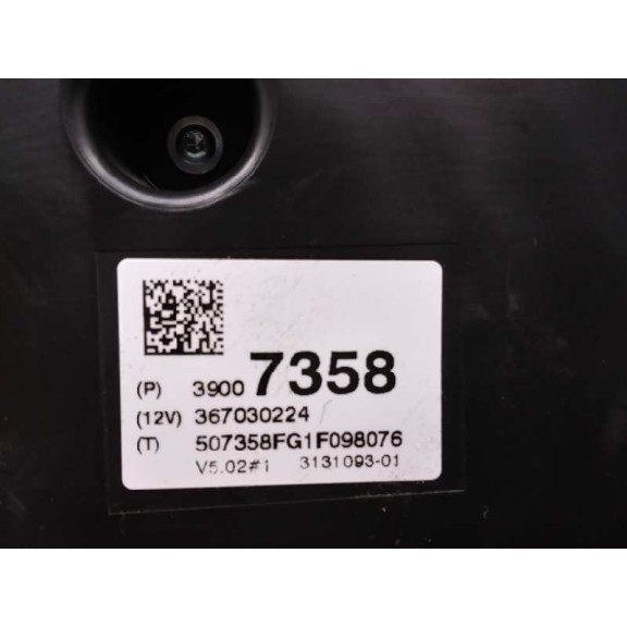 Recambio de cuadro instrumentos para opel corsa e 1.4 referencia OEM IAM 39007358  200KMH--8000RPM