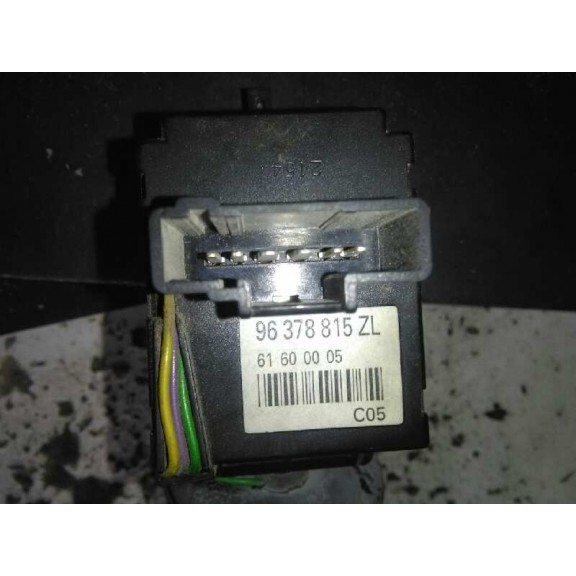 Recambio de mando luces para peugeot 607 (s1) 2.2 hdi fap cat referencia OEM IAM 96378815ZL  VOLANTE