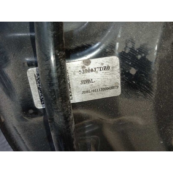 Recambio de mangueta trasera izquierda para kia xceed tech referencia OEM IAM 52700J7DB0 5 TORNILLOS CON ABS