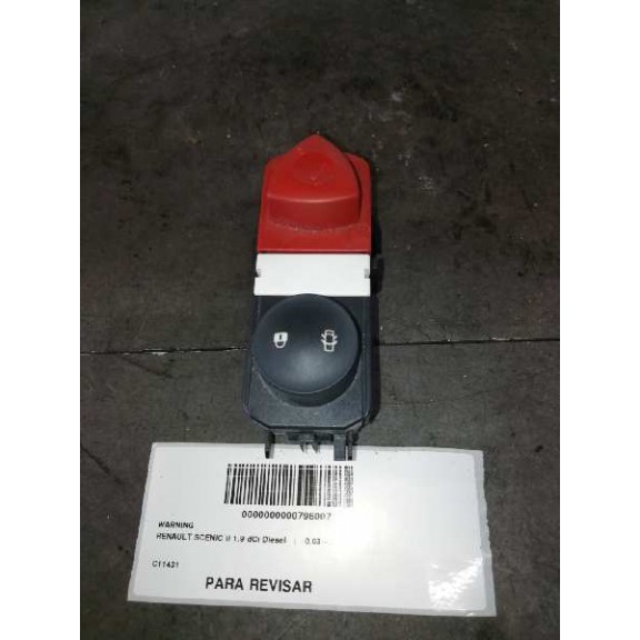 Recambio de warning para renault scenic ii 1.9 dci diesel referencia OEM IAM   