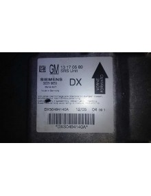 Recambio de centralita airbag para opel vectra c berlina cosmo referencia OEM IAM 13170589   2