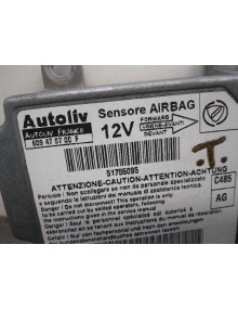 Recambio de centralita airbag para fiat linea (110) emotion referencia OEM IAM 51755095   2