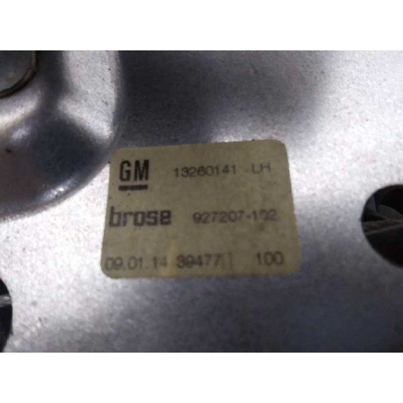 Recambio de elevalunas trasero izquierdo para opel zafira tourer selective referencia OEM IAM 13260141 20951583 7 PINS