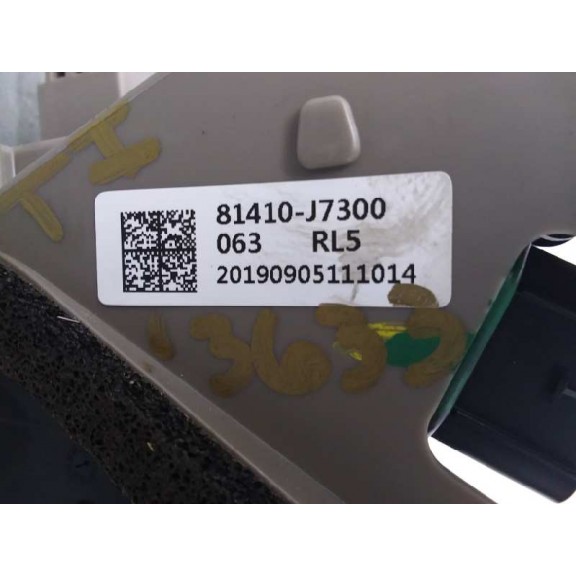 Recambio de cerradura puerta trasera izquierda para kia xceed tech referencia OEM IAM 81410J7300 5 PIN 