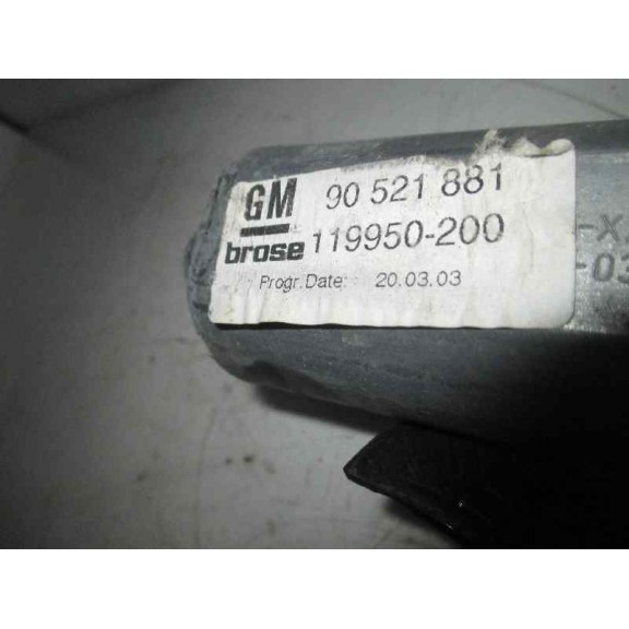 Recambio de elevalunas delantero izquierdo para opel astra g berlina club referencia OEM IAM 90521881 5P 