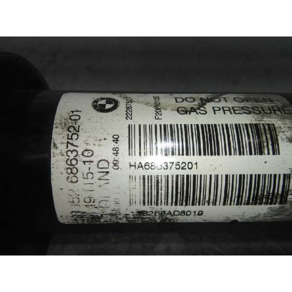 Recambio de amortiguador trasero izquierdo para bmw serie 1 lim. (f21) 116d referencia OEM IAM 686375201  