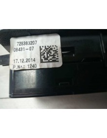 Recambio de mando elevalunas delantero izquierdo para bmw serie 1 lim. (f20) 118d referencia OEM IAM 9208109 DE 4 ESPEJOS NO ABA 2